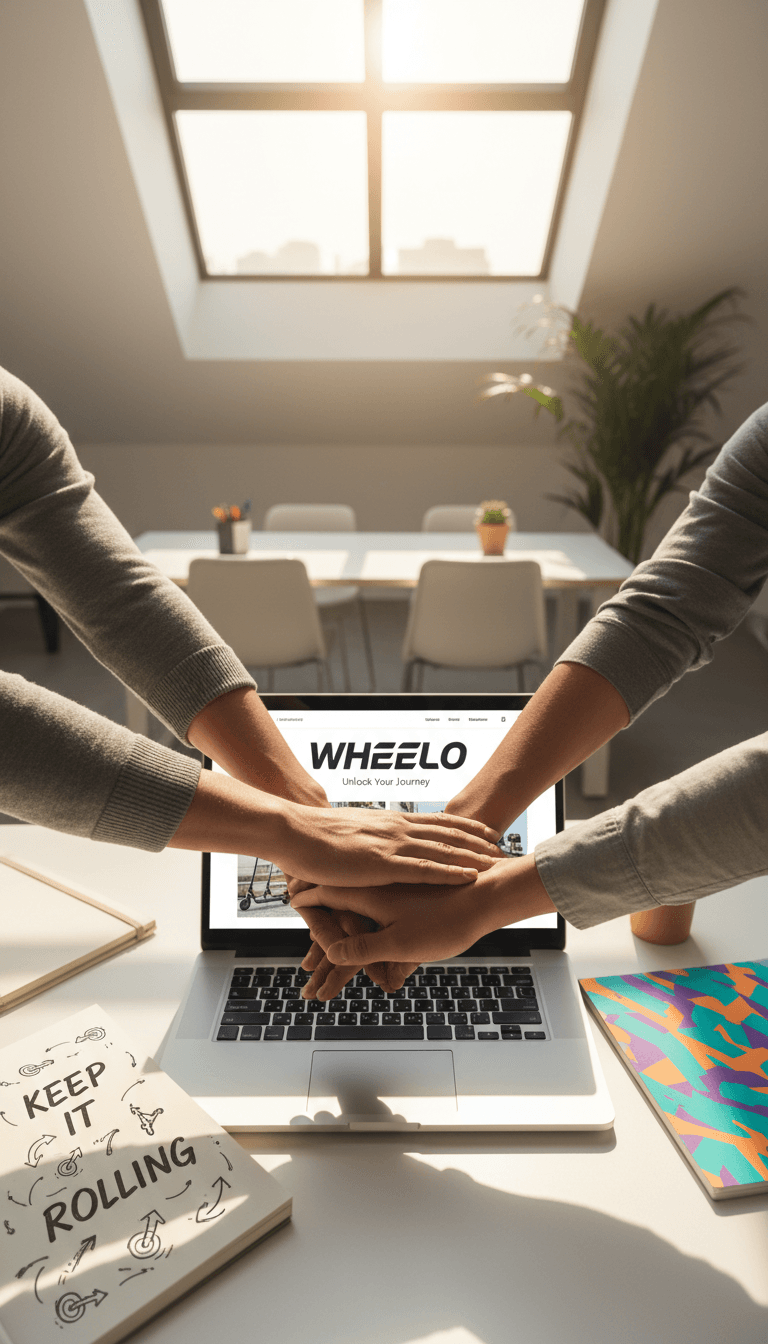 WHEELO community united with Keep It Rolling momentum